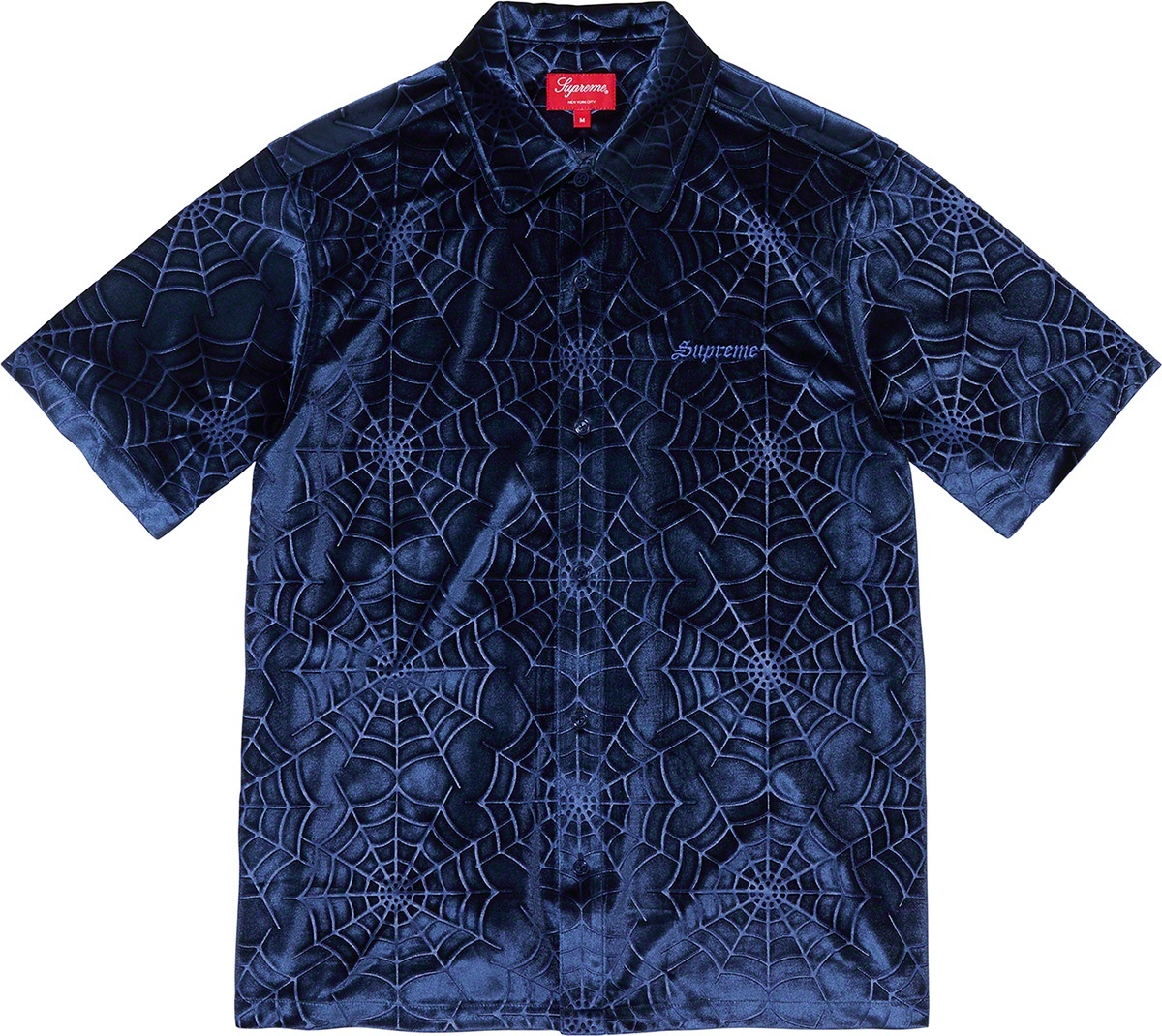 Spider Web Velvet S/S Shirt view 2